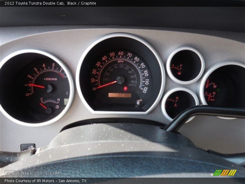 Black / Graphite 2012 Toyota Tundra Double Cab