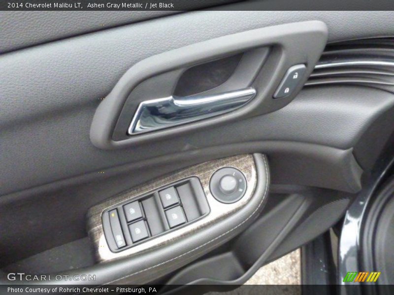 Ashen Gray Metallic / Jet Black 2014 Chevrolet Malibu LT