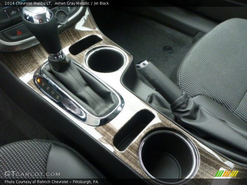 Ashen Gray Metallic / Jet Black 2014 Chevrolet Malibu LT