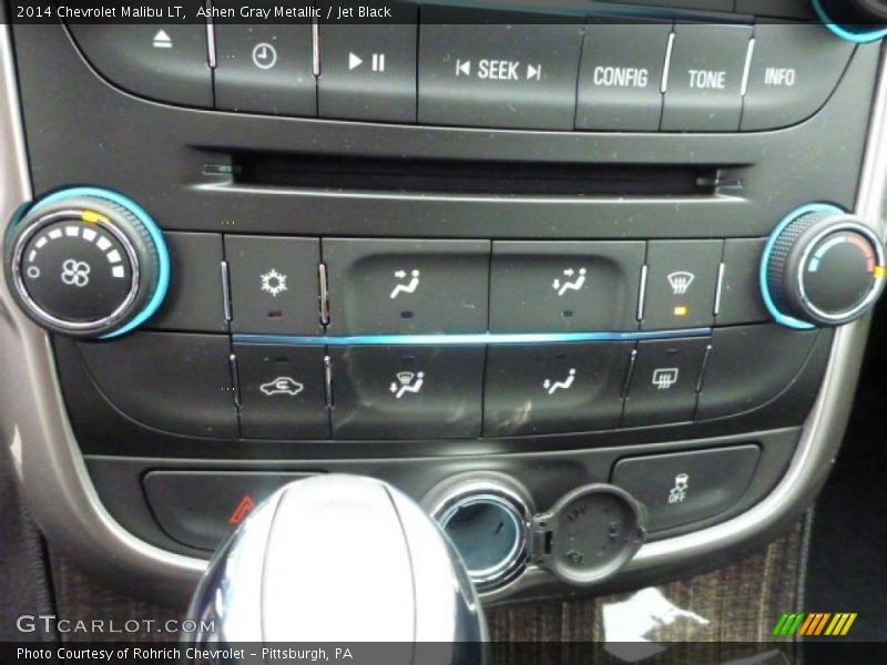 Ashen Gray Metallic / Jet Black 2014 Chevrolet Malibu LT