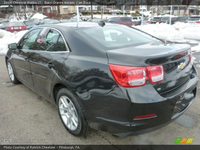 Black Granite Metallic / Jet Black 2014 Chevrolet Malibu LT