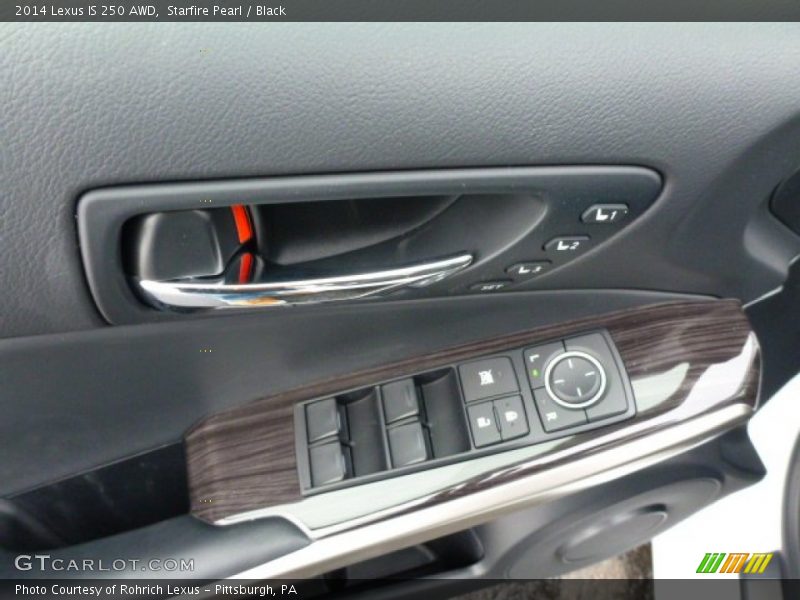 Starfire Pearl / Black 2014 Lexus IS 250 AWD