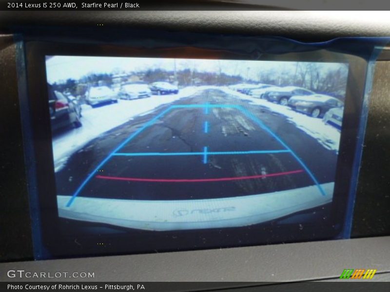 Starfire Pearl / Black 2014 Lexus IS 250 AWD