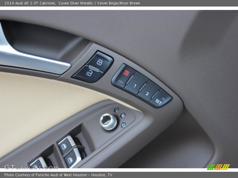 Controls of 2014 A5 2.0T Cabriolet