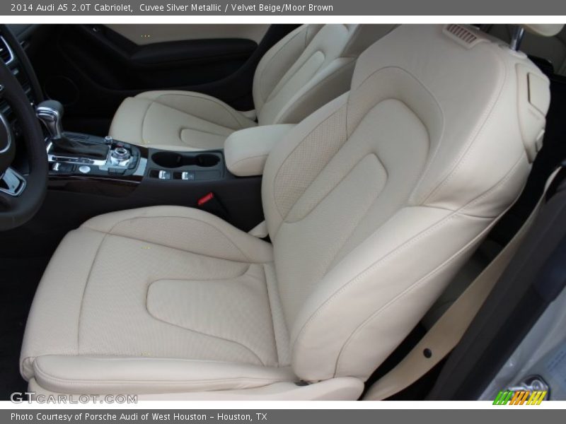 Front Seat of 2014 A5 2.0T Cabriolet