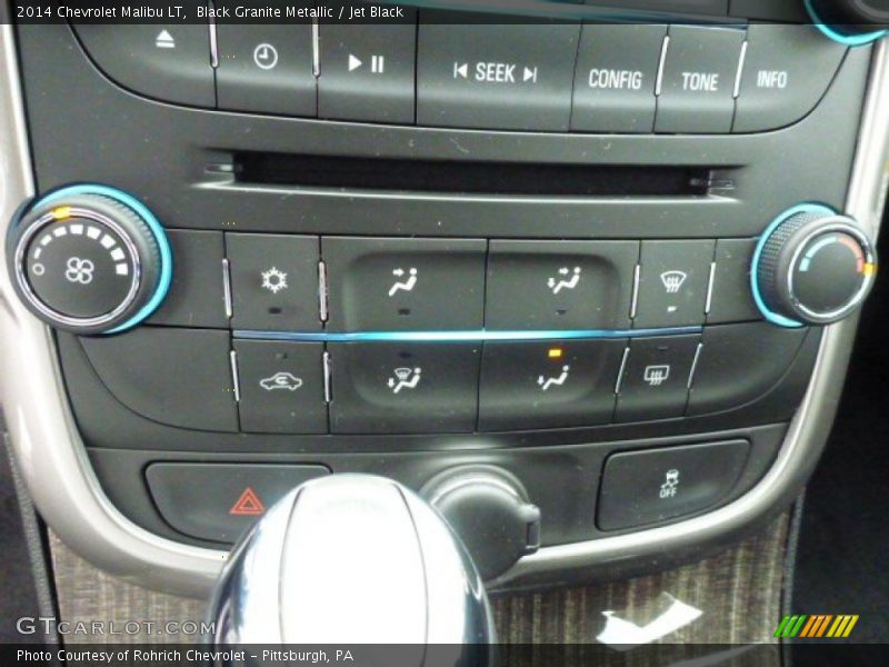 Black Granite Metallic / Jet Black 2014 Chevrolet Malibu LT