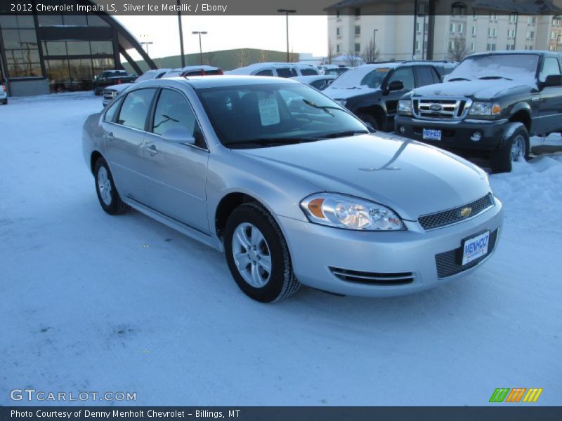 Silver Ice Metallic / Ebony 2012 Chevrolet Impala LS