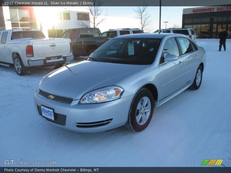 Silver Ice Metallic / Ebony 2012 Chevrolet Impala LS