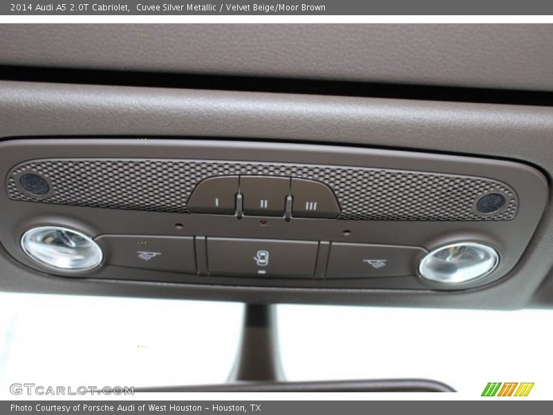 Controls of 2014 A5 2.0T Cabriolet