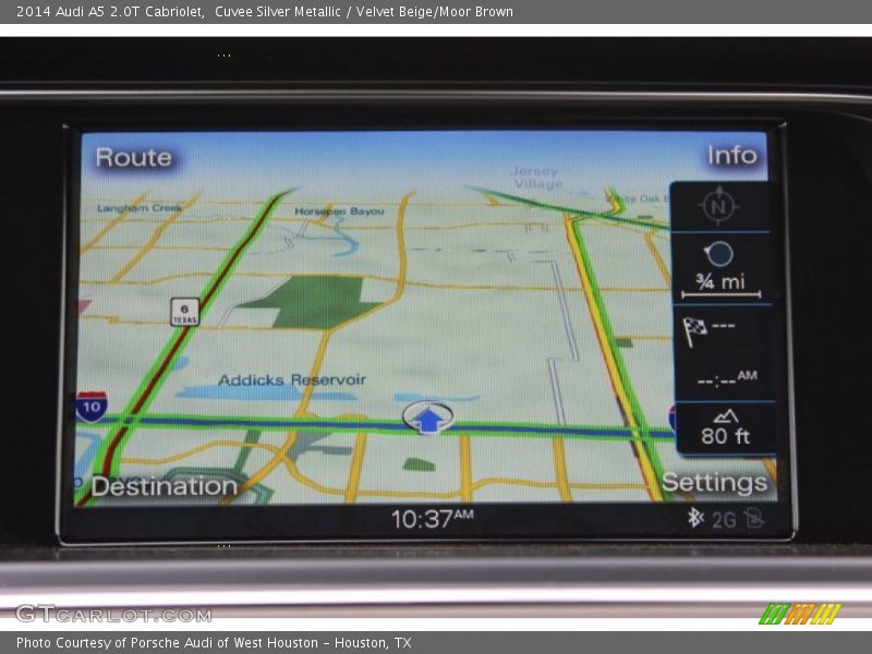 Navigation of 2014 A5 2.0T Cabriolet