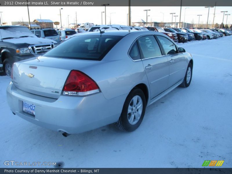 Silver Ice Metallic / Ebony 2012 Chevrolet Impala LS