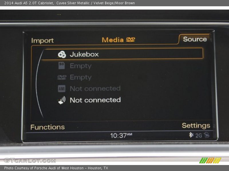 Cuvee Silver Metallic / Velvet Beige/Moor Brown 2014 Audi A5 2.0T Cabriolet