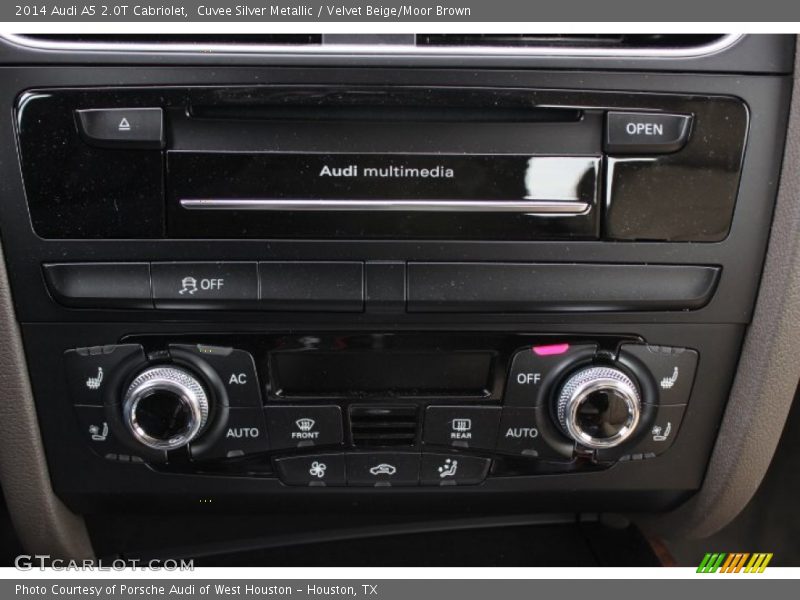 Controls of 2014 A5 2.0T Cabriolet