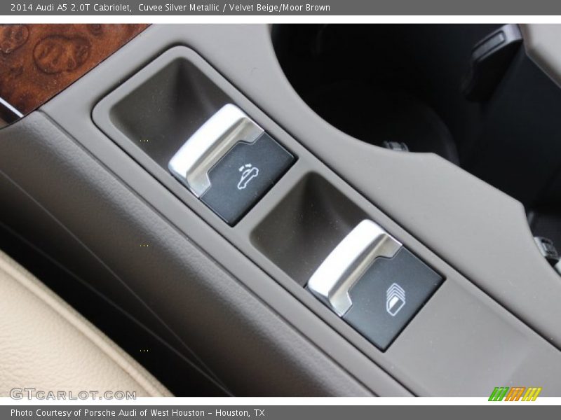 Controls of 2014 A5 2.0T Cabriolet