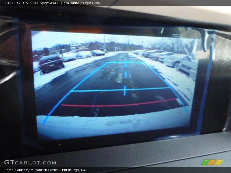 Ultra White / Light Gray 2014 Lexus IS 250 F Sport AWD