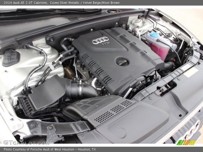  2014 A5 2.0T Cabriolet Engine - 2.0 Liter Turbocharged FSI DOHC 16-Valve VVT 4 Cylinder
