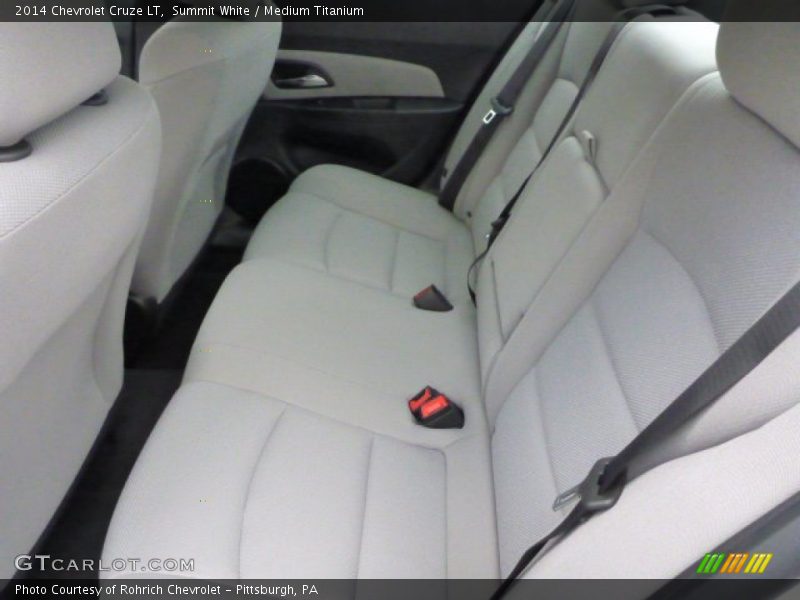 Summit White / Medium Titanium 2014 Chevrolet Cruze LT