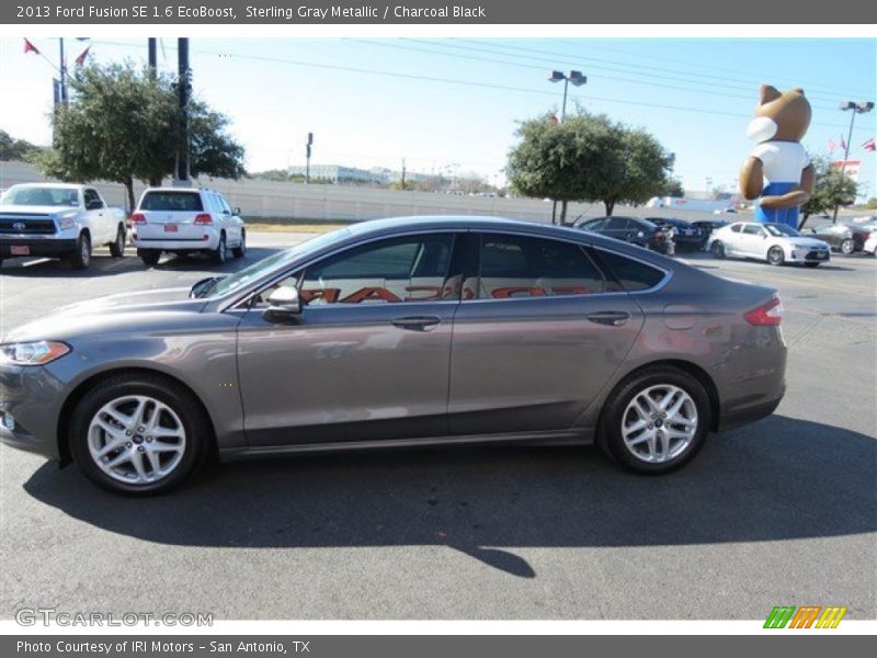 Sterling Gray Metallic / Charcoal Black 2013 Ford Fusion SE 1.6 EcoBoost