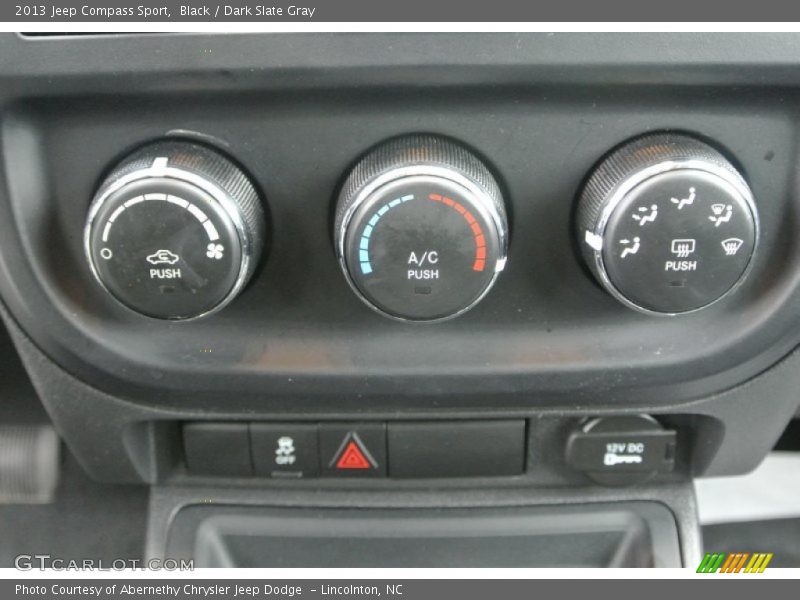 Black / Dark Slate Gray 2013 Jeep Compass Sport