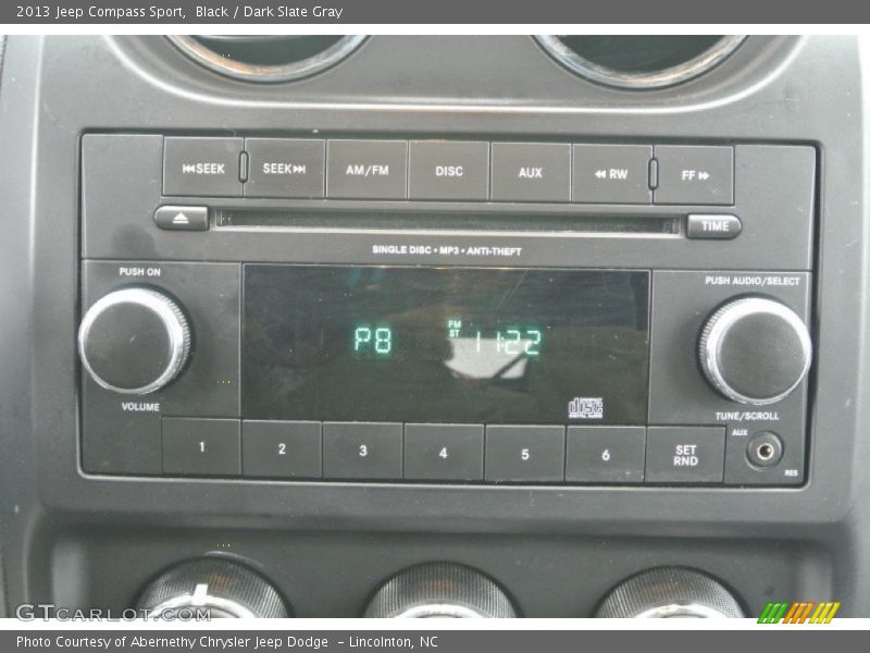 Black / Dark Slate Gray 2013 Jeep Compass Sport