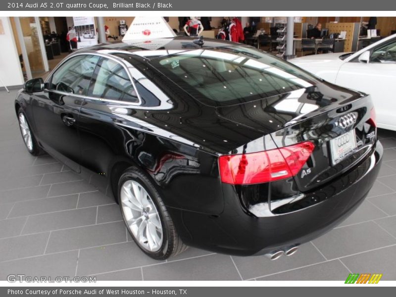 Brilliant Black / Black 2014 Audi A5 2.0T quattro Coupe