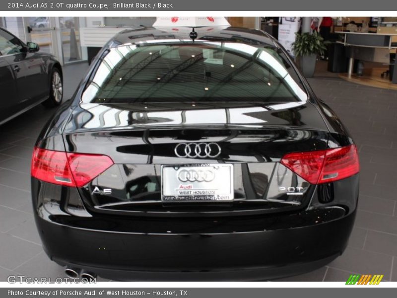Brilliant Black / Black 2014 Audi A5 2.0T quattro Coupe