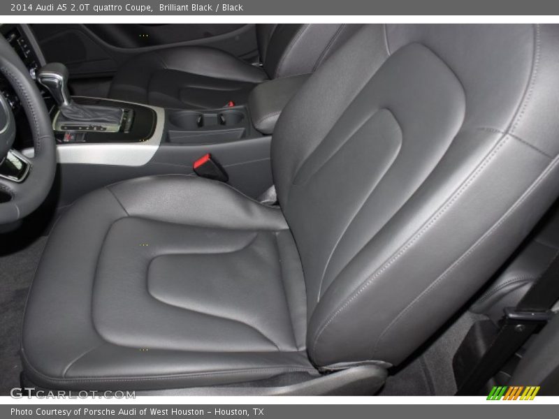 Front Seat of 2014 A5 2.0T quattro Coupe