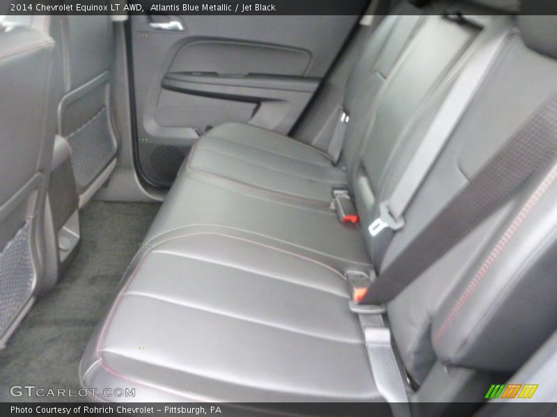 Atlantis Blue Metallic / Jet Black 2014 Chevrolet Equinox LT AWD