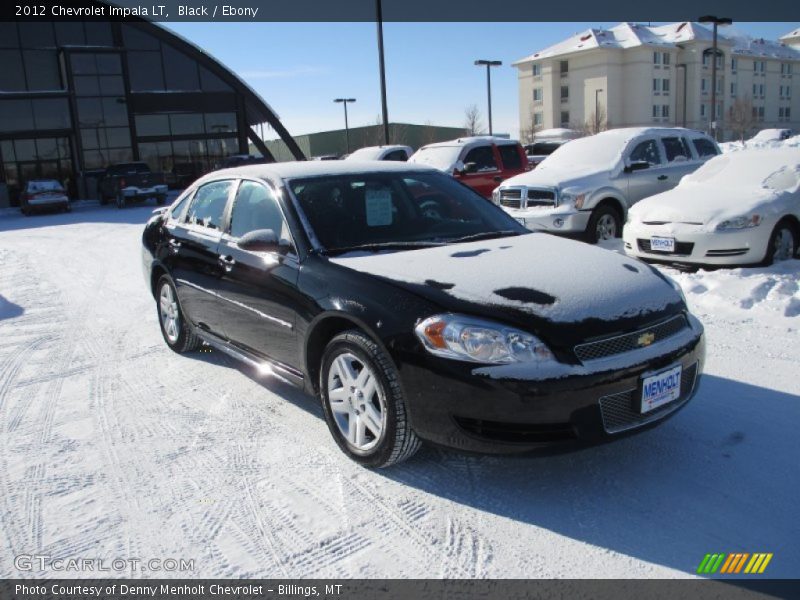 Black / Ebony 2012 Chevrolet Impala LT