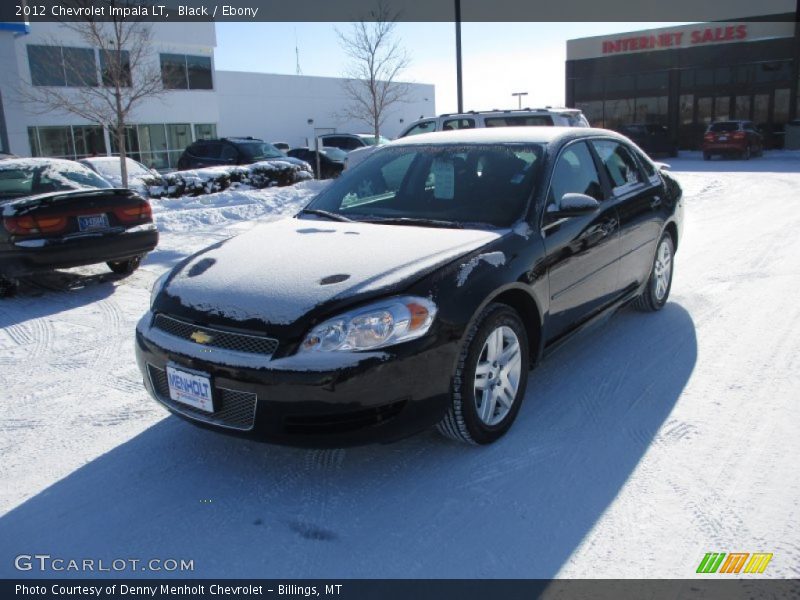 Black / Ebony 2012 Chevrolet Impala LT