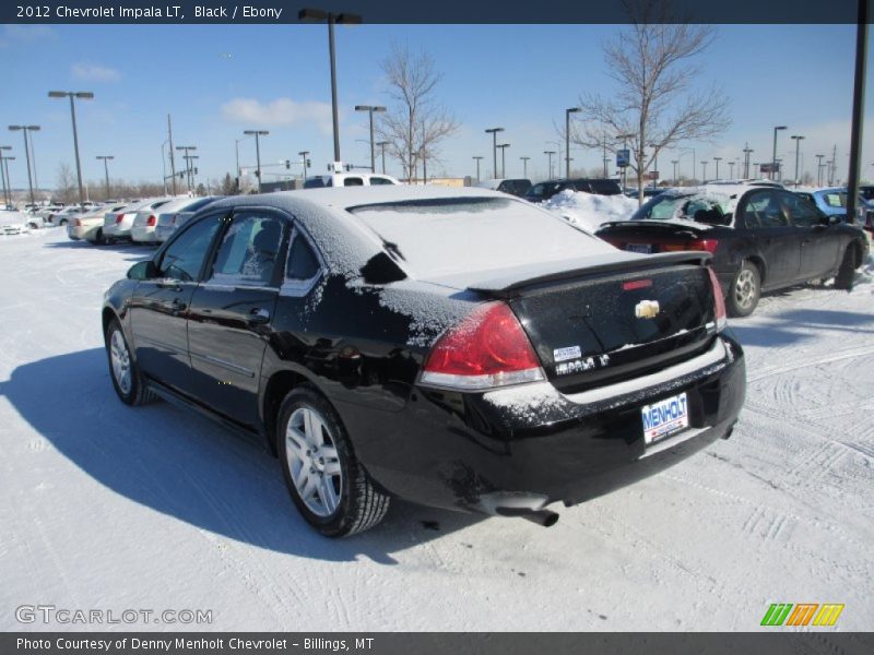Black / Ebony 2012 Chevrolet Impala LT