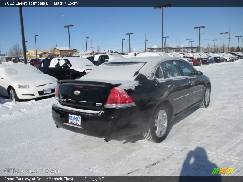 Black / Ebony 2012 Chevrolet Impala LT