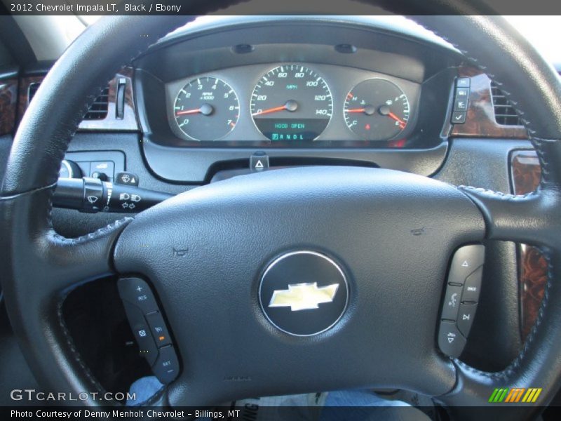 Black / Ebony 2012 Chevrolet Impala LT