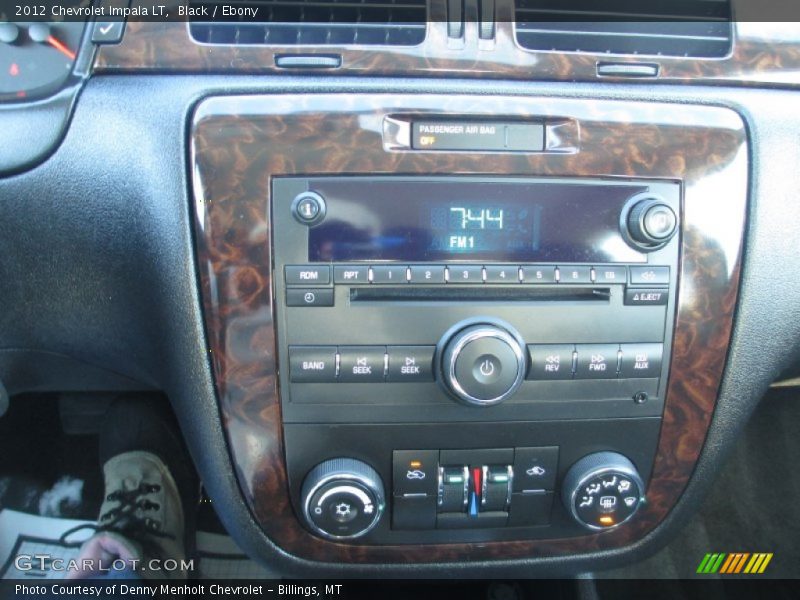 Black / Ebony 2012 Chevrolet Impala LT