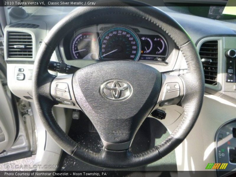 Classic Silver Metallic / Gray 2010 Toyota Venza V6