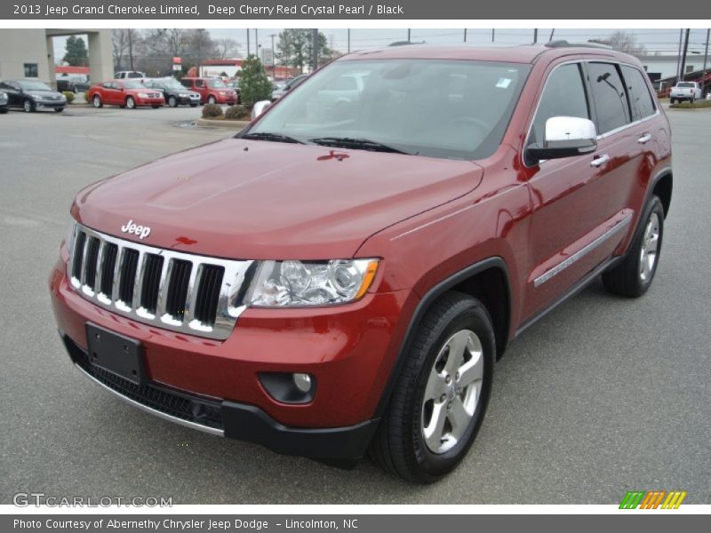 Deep Cherry Red Crystal Pearl / Black 2013 Jeep Grand Cherokee Limited