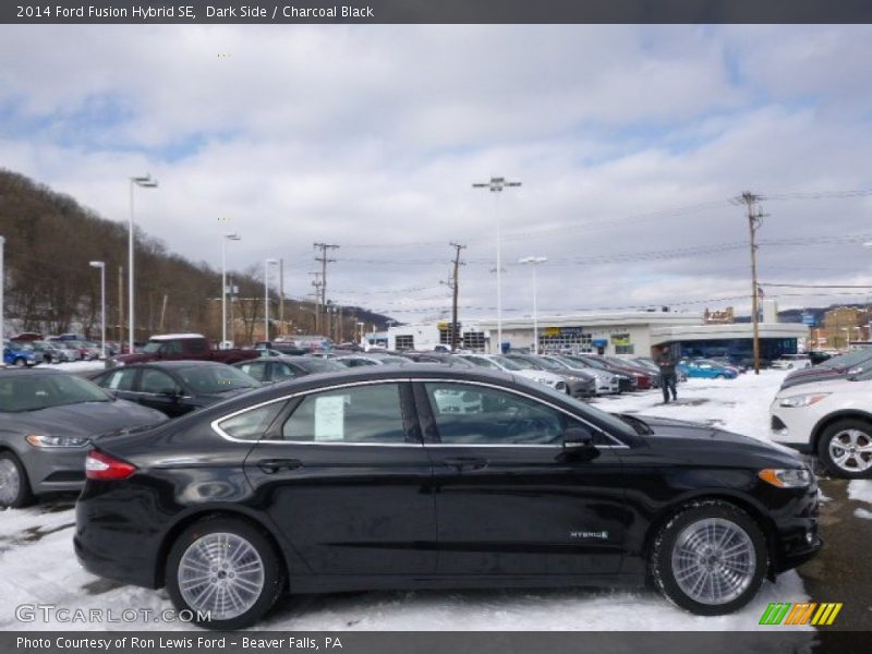 Dark Side / Charcoal Black 2014 Ford Fusion Hybrid SE