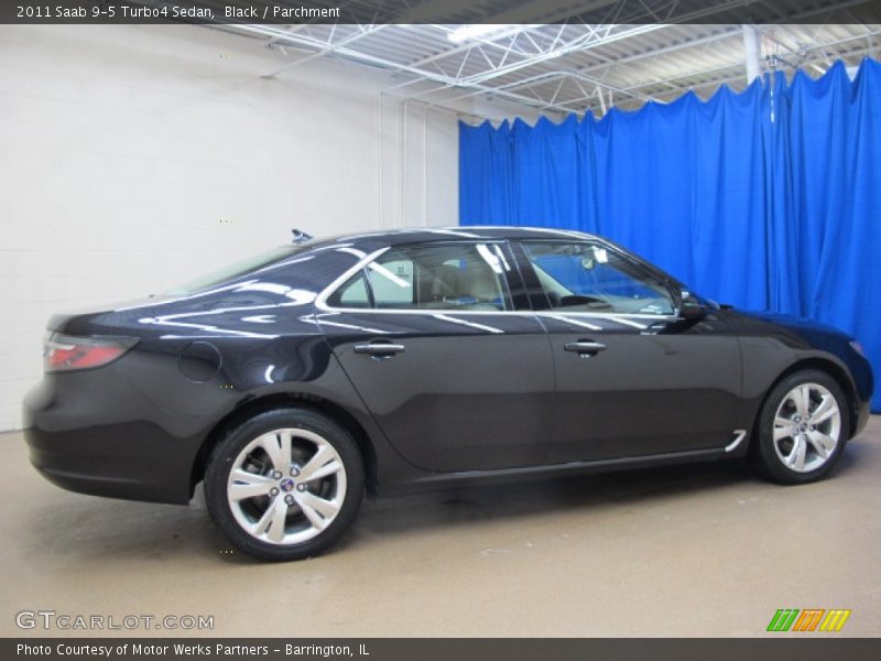 Black / Parchment 2011 Saab 9-5 Turbo4 Sedan
