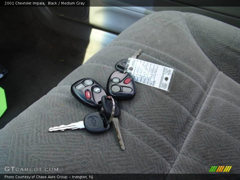 Black / Medium Gray 2001 Chevrolet Impala