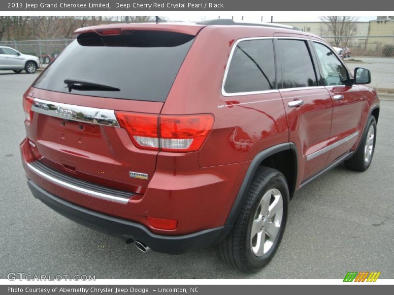 Deep Cherry Red Crystal Pearl / Black 2013 Jeep Grand Cherokee Limited