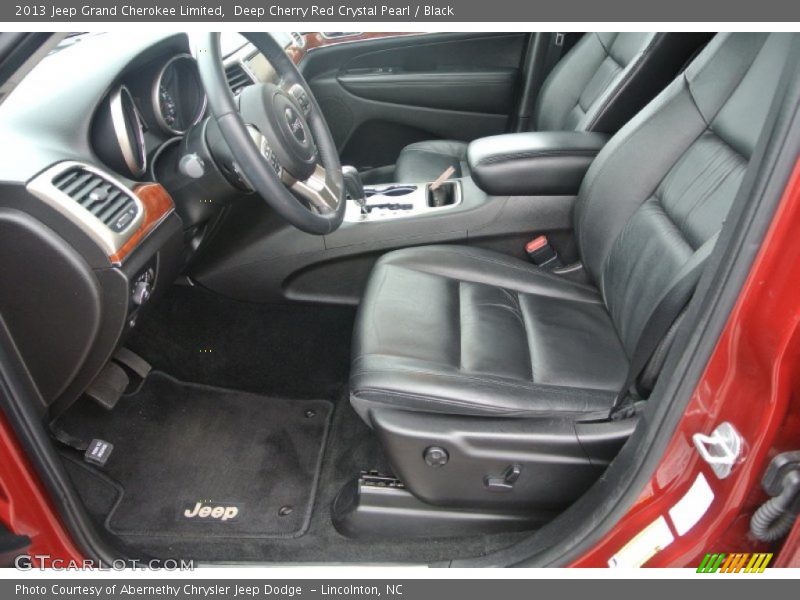 Deep Cherry Red Crystal Pearl / Black 2013 Jeep Grand Cherokee Limited
