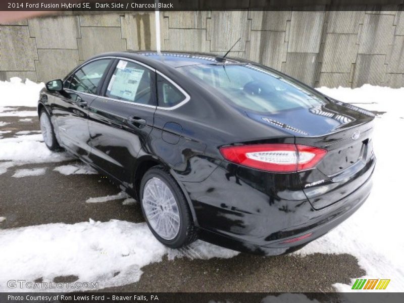 Dark Side / Charcoal Black 2014 Ford Fusion Hybrid SE