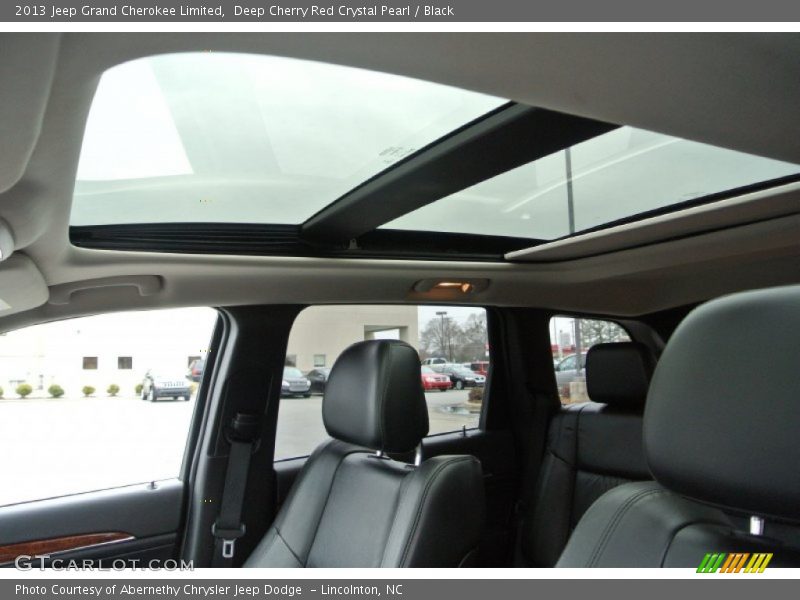 Deep Cherry Red Crystal Pearl / Black 2013 Jeep Grand Cherokee Limited