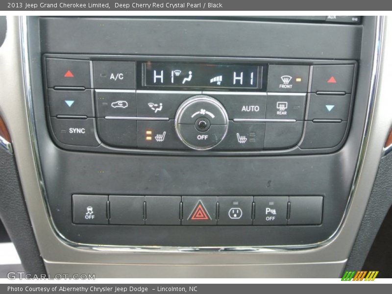 Deep Cherry Red Crystal Pearl / Black 2013 Jeep Grand Cherokee Limited