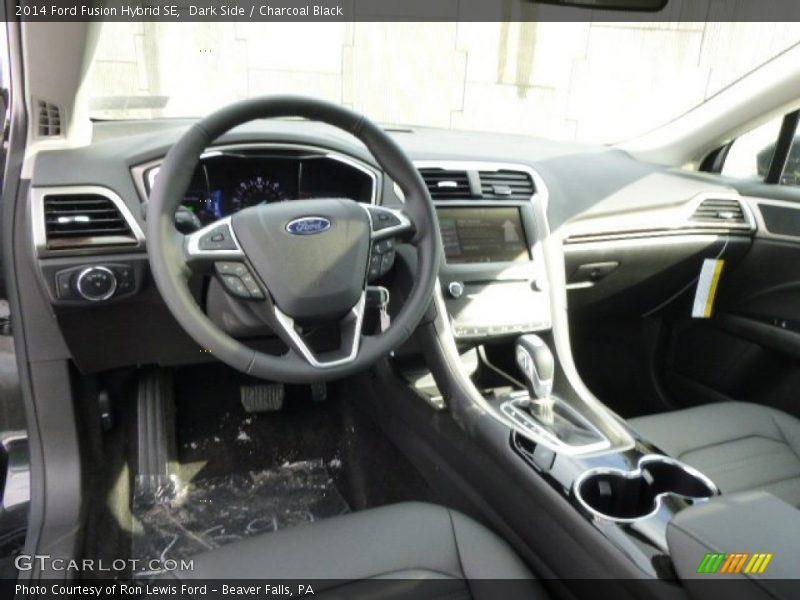 Dark Side / Charcoal Black 2014 Ford Fusion Hybrid SE