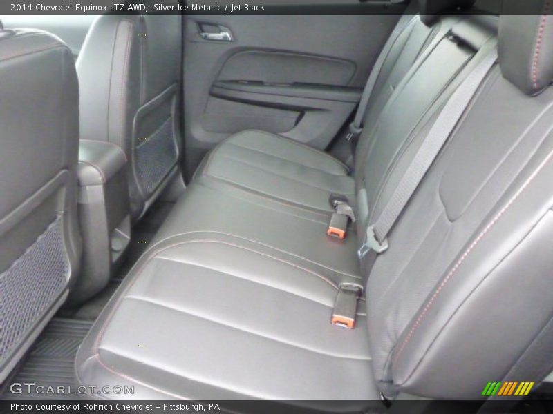 Silver Ice Metallic / Jet Black 2014 Chevrolet Equinox LTZ AWD