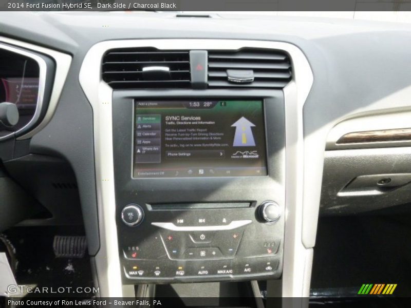 Dark Side / Charcoal Black 2014 Ford Fusion Hybrid SE