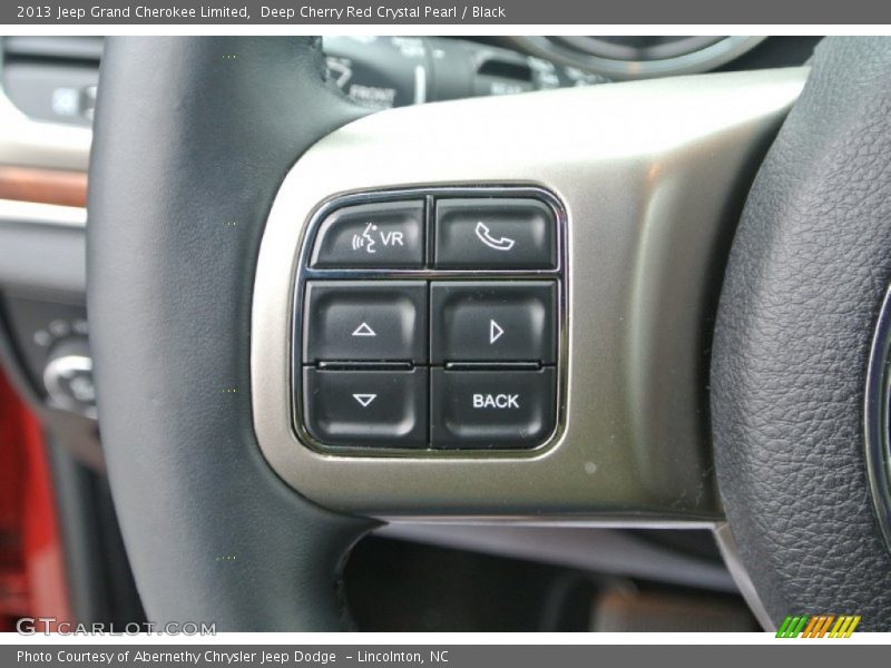 Deep Cherry Red Crystal Pearl / Black 2013 Jeep Grand Cherokee Limited
