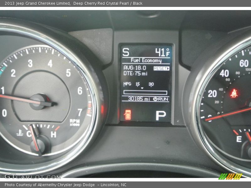 Deep Cherry Red Crystal Pearl / Black 2013 Jeep Grand Cherokee Limited