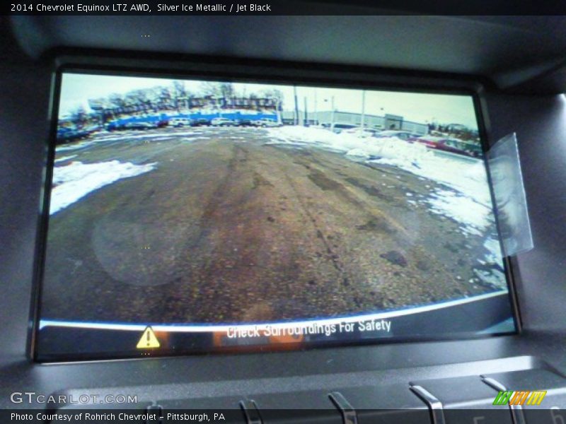 Silver Ice Metallic / Jet Black 2014 Chevrolet Equinox LTZ AWD